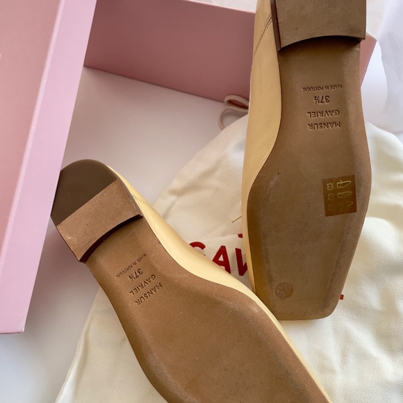 Mansur Gavriel Butter yellow Ballet Flats - Picture 2 of 8